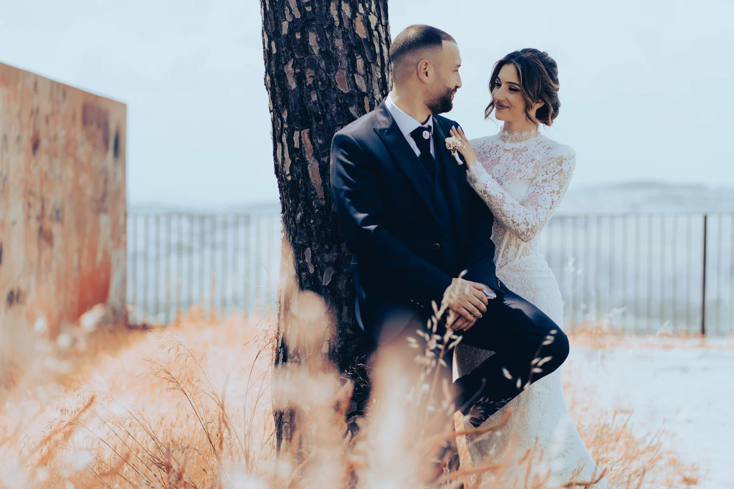 Destination wedding photograph in Sicily