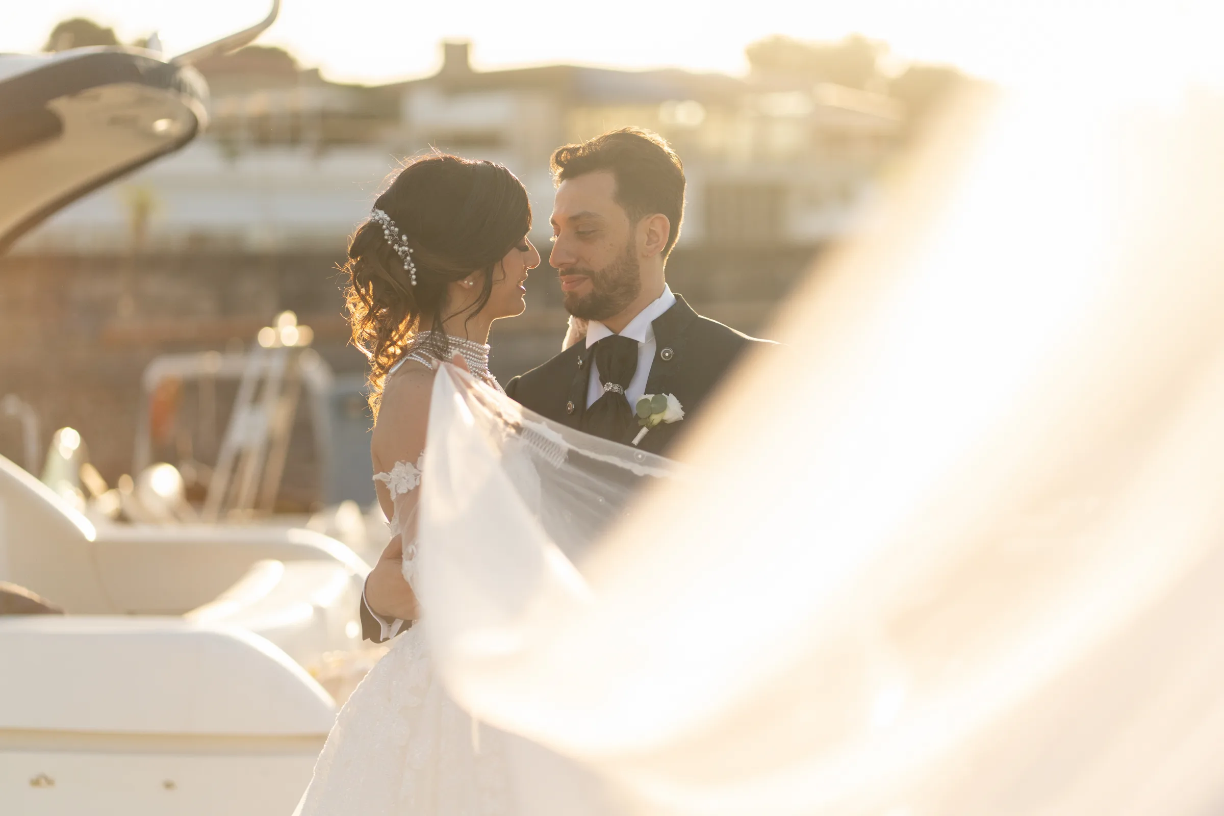 Daniele e Giorgia — wedding photograph in Villa Garufi a Catania, Sicily